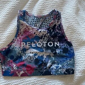 WITH x Peloton Paint Splatter workout set